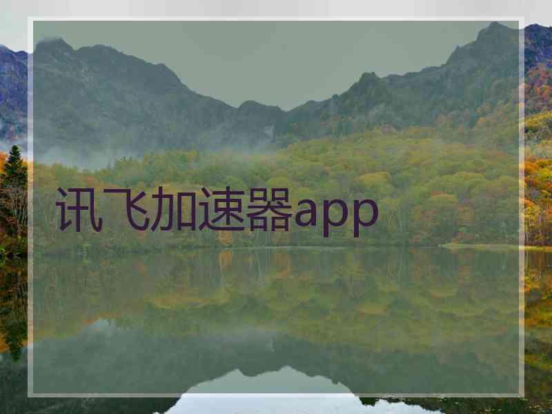 讯飞加速器app