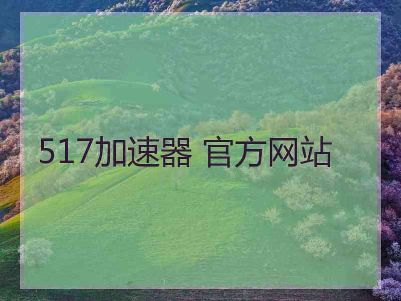 517加速器 官方网站