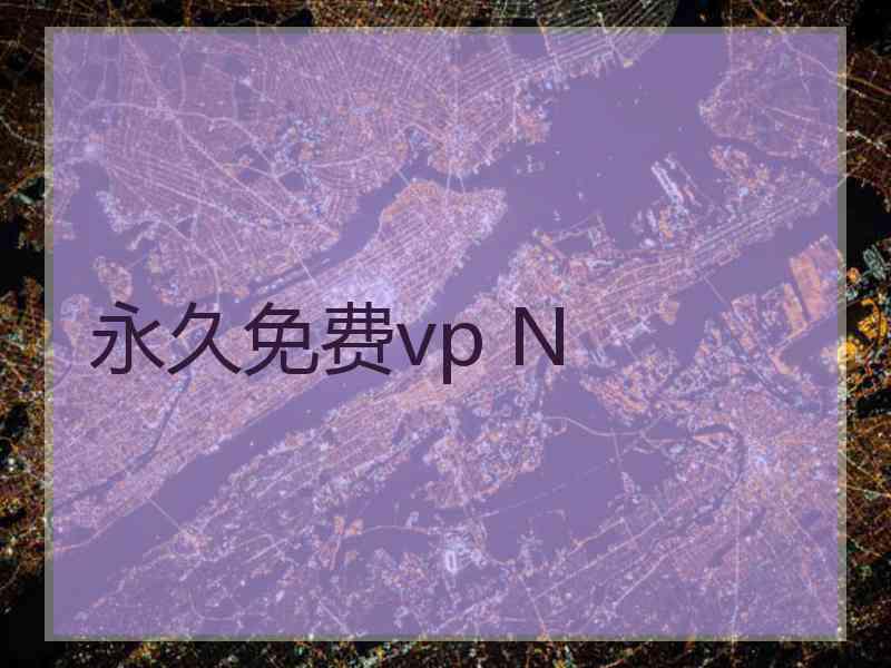 永久免费vp N