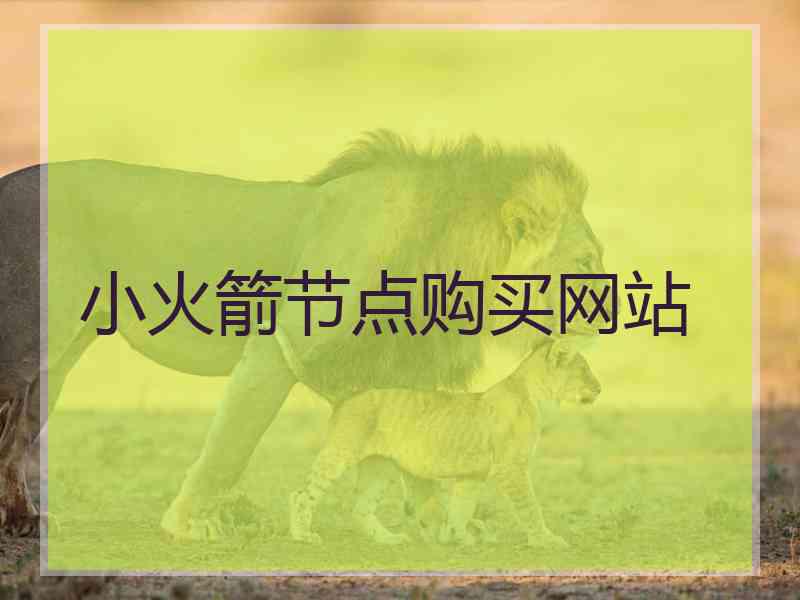 小火箭节点购买网站