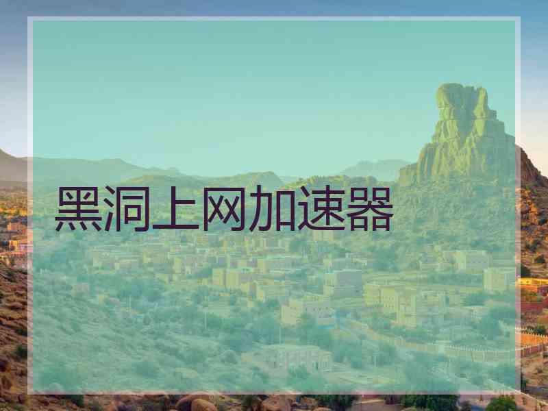 黑洞上网加速器
