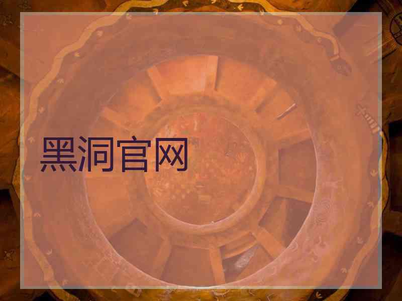 黑洞官网