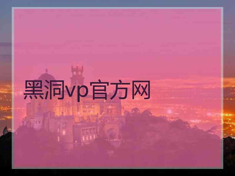 黑洞vp官方网