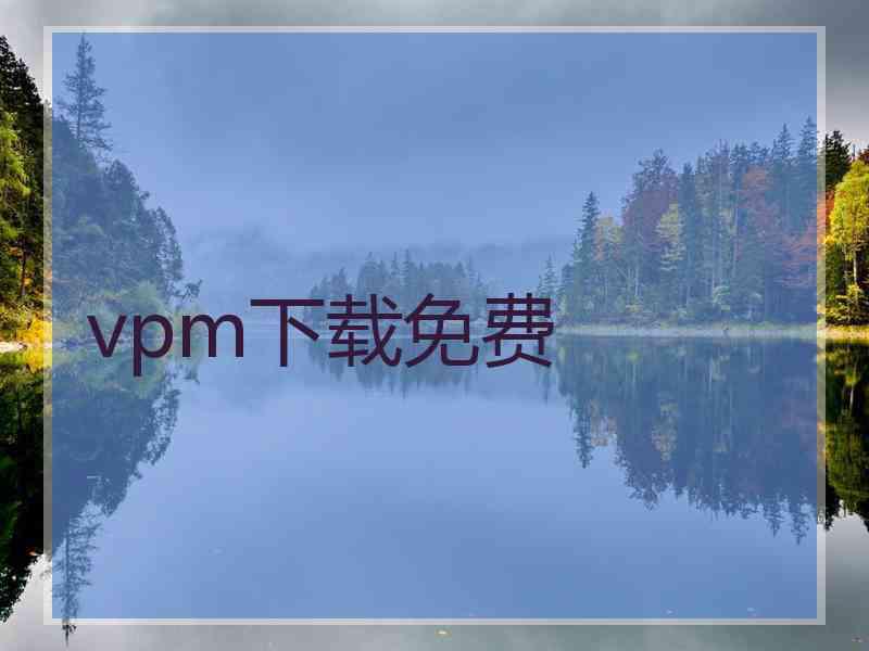 vpm下载免费