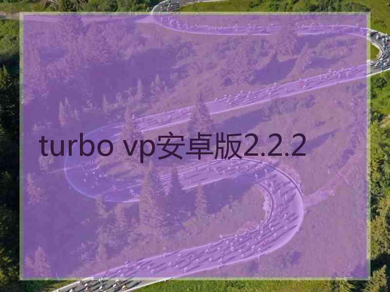 turbo vp安卓版2.2.2
