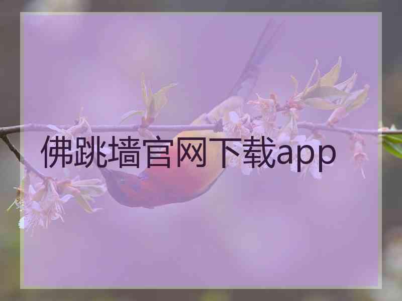 佛跳墙官网下载app
