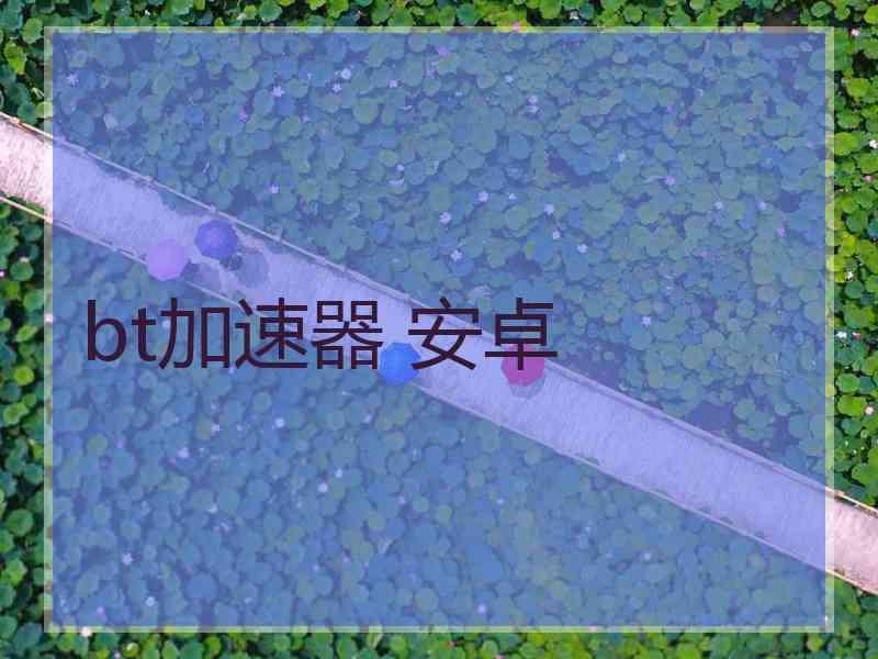 bt加速器 安卓