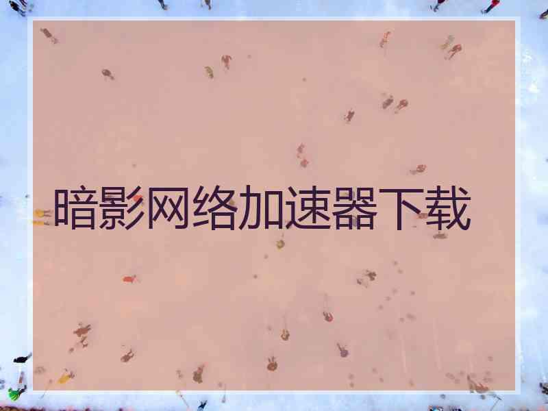 暗影网络加速器下载