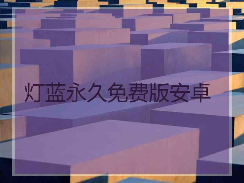 灯蓝永久免费版安卓