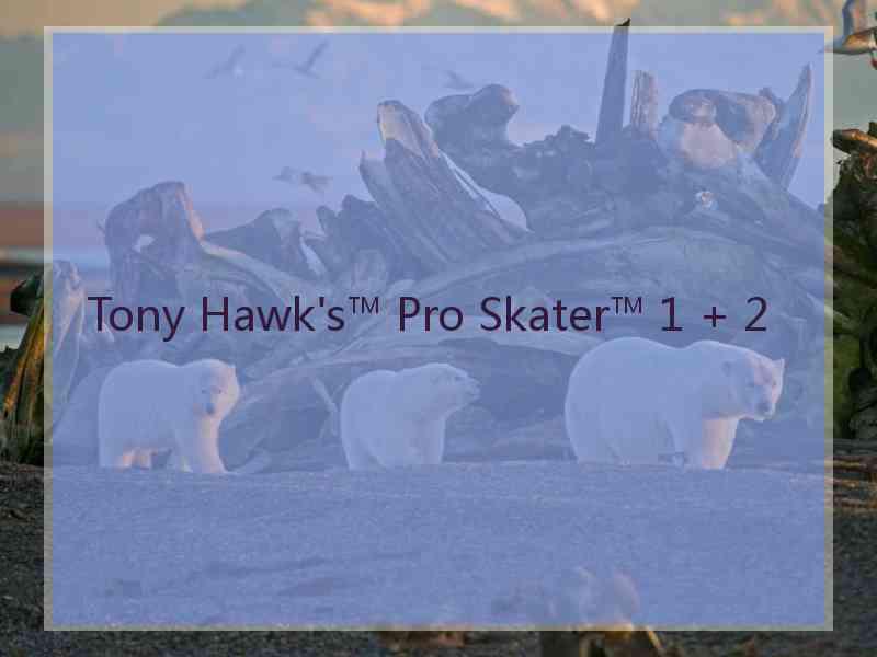 Tony Hawk's™ Pro Skater™ 1 + 2