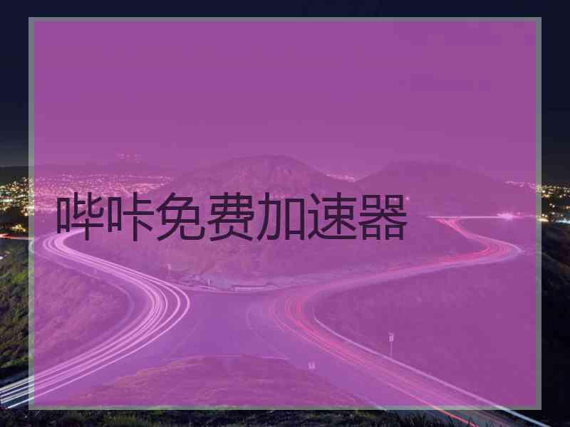 哔咔免费加速器
