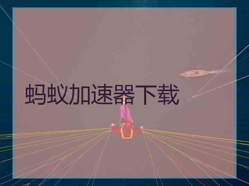 蚂蚁加速器下载