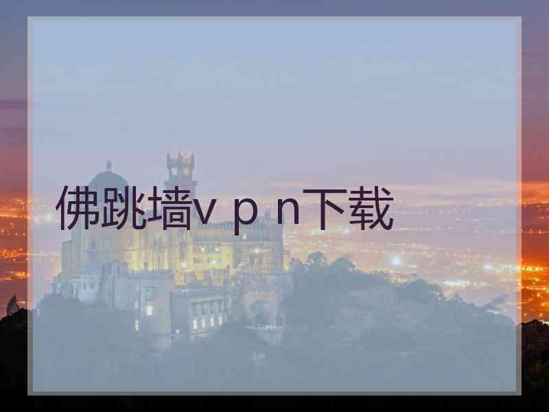 佛跳墙v p n下载
