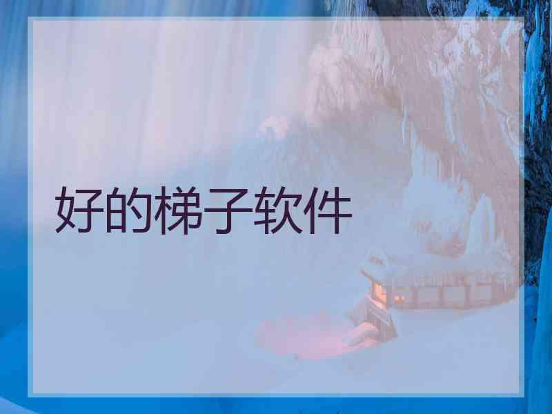 好的梯子软件