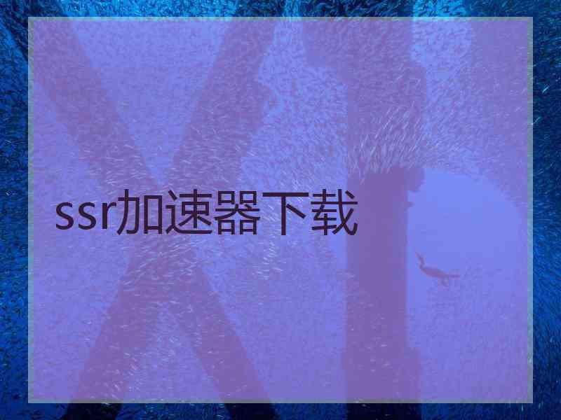 ssr加速器下载