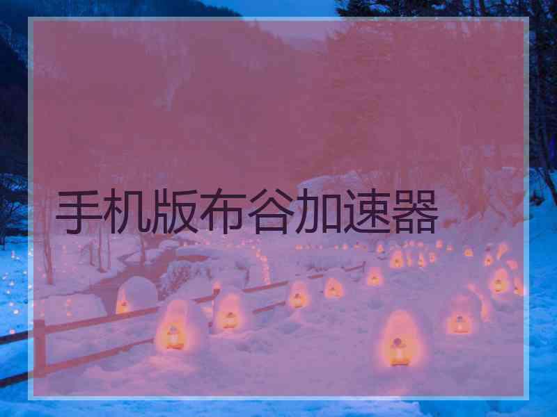 手机版布谷加速器