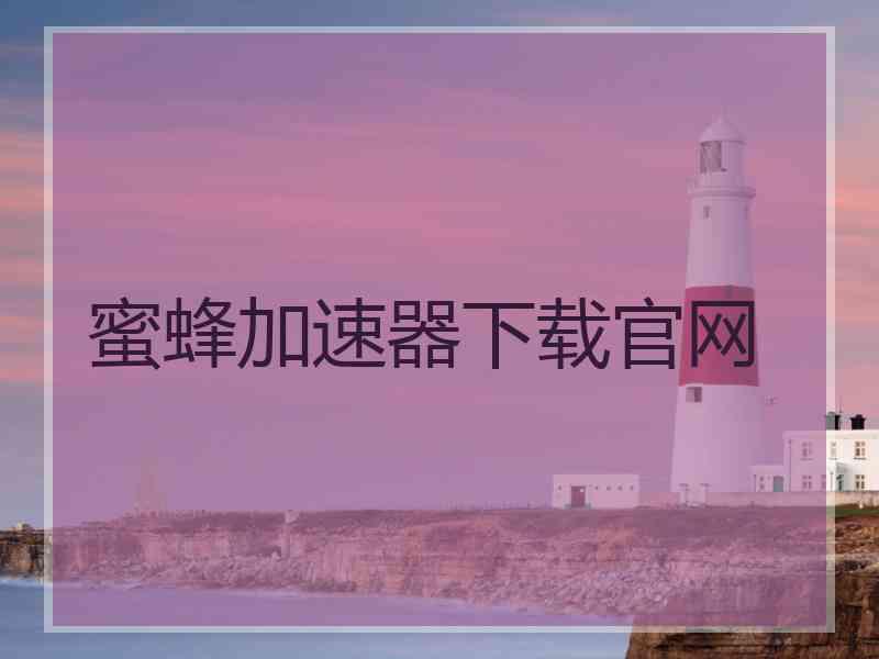 蜜蜂加速器下载官网