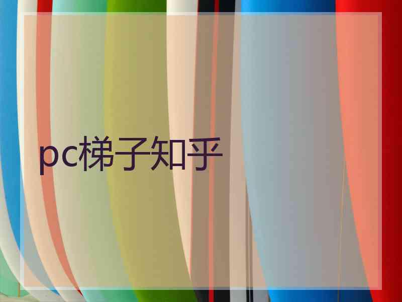 pc梯子知乎
