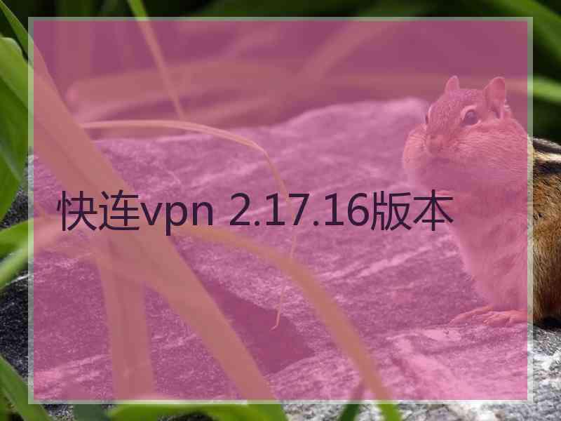 快连vpn 2.17.16版本